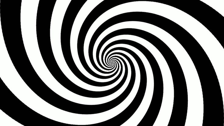 an abstract black and white spiral background