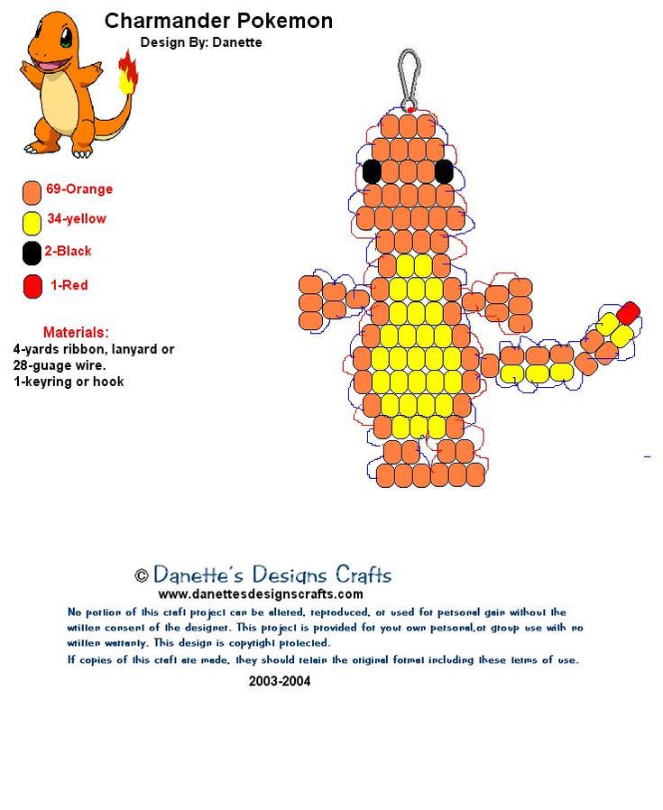 an origami pokemon figure is shown with instructions for how to make the pattern