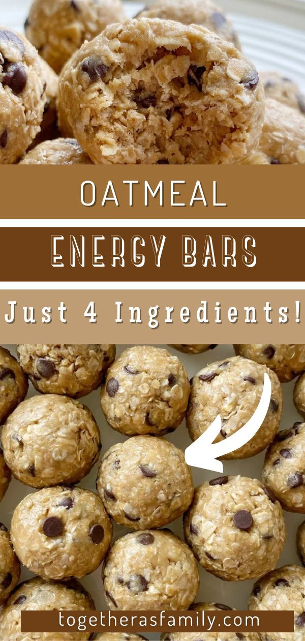 oatmeal energy bars just 4 ingredients are in this post for the recipe