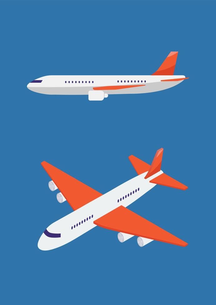 Airplane isometric illustration Aeroplane Illustration, Landing Airplane, Flight Illustration, Travel Graphic Design, Plane Illustration, Airplane Graphic, Plane Vector, Plane Landing, Airplane Illustration