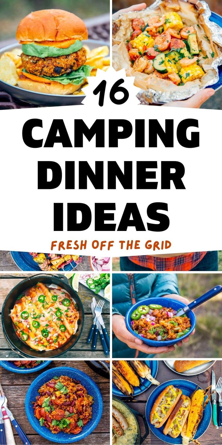 camping dinner ideas that are easy to make and delicious