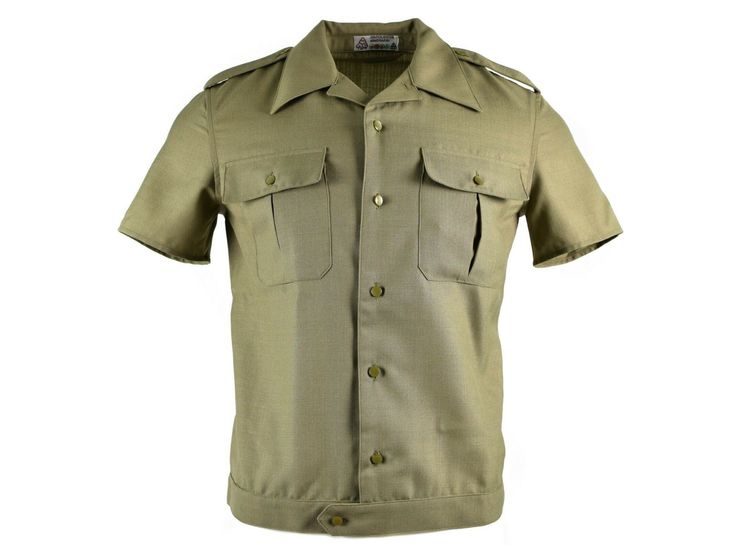 Genuine Hungarian army shirt Two button down chest pockets, button up front    Condition: New Shipping to the United States, Canada, Europe  *  Economy shipping  Shipping time: 7-21 working days or sometimes more                   *        Standard shipping with tracking information          Shipping time: 7-14 working days or sometimes more  Shipping to Australia, New Zealand, Philippines, Asia, South America             *       Economy shipping  Shipping time: 14-31 working days or sometimes up to 45 days or more               *       Standard shipping with tracking information Shipping time: 14-31 working days or sometimes up to 45 days   Orders are shipped within 1-3 business days of payment If you need to track your order, please chose "standard shipping method",  if you chose "econom Combat Jacket, Swedish Army, Military Parka, Army Shirt, Combat Shirt, Army Shirts, Army Jacket, British Army, Hungary