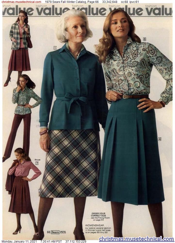 1979 Sears Fall Winter Catalog, Page 66 - Christmas Catalogs & Holiday Wishbooks Decade Costumes, 70s Memories, 80s Womens Fashion, Depop Fashion, 70s Women Fashion, Fashion 30s, Lady Hair, 1970's Fashion, Seventies Fashion