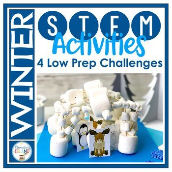 February Stem, Winter Stem Challenges, Homeschool Health, Winter Themed Activities, Winter Stem Activities, Winter Stem, Winter Classroom Activities, Winter Science, Stem Engineering