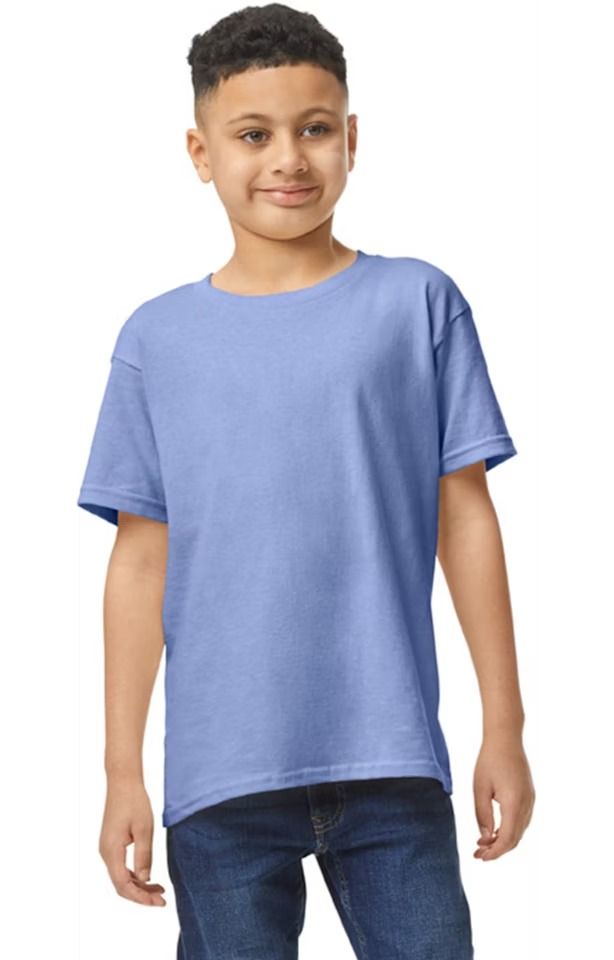 Gildan G500 B Youth Heavy Cotton™ 5.3 Oz. T Shirt | Jiffy Shirts Light Blue T Shirt, Early Learning Centre, Concert Tees, Blue T Shirt, Blue T, Carolina Blue, Fruit Of The Loom, American Apparel, Heat Transfer