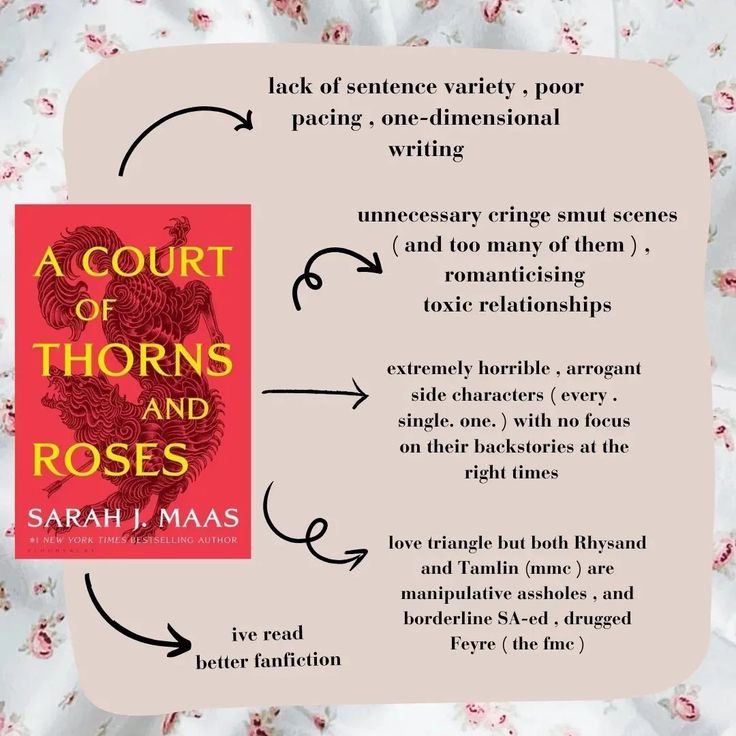 a court of thorns and roses by sarah j maas is shown in this graphic