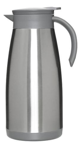 a stainless steel coffee pot on a white background