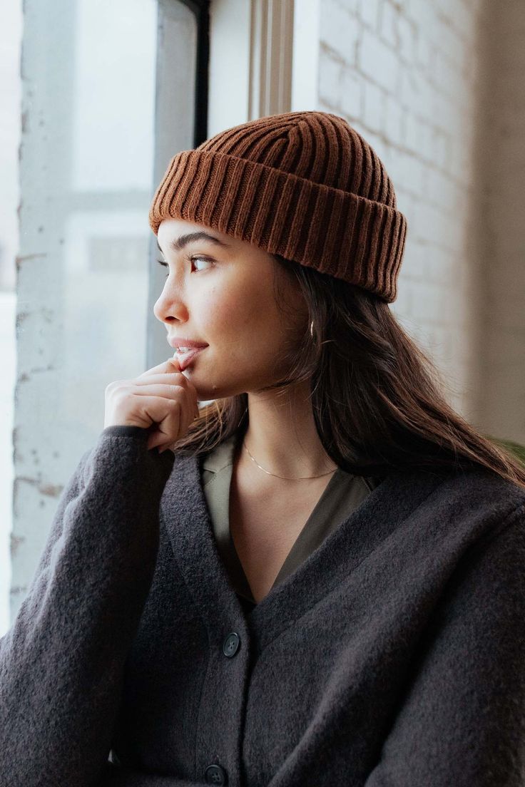 The Chunky Ribbed Beanie is the cozy style you'll want to keep within reach all season long as temperatures dip. Made of 100% extrafine merino wool donegal yarn, this classic style works with everything you own and is Responsible Wool Standard certified. 100% RWS Certified Extrafine Merino Wool Sustainable Series Chunky rib-knit design American Express Credit Card, Cozy Style, Cozy Fashion, Knitting Designs, Merino Wool, Rib Knit, Dip, Classic Style, Yarn