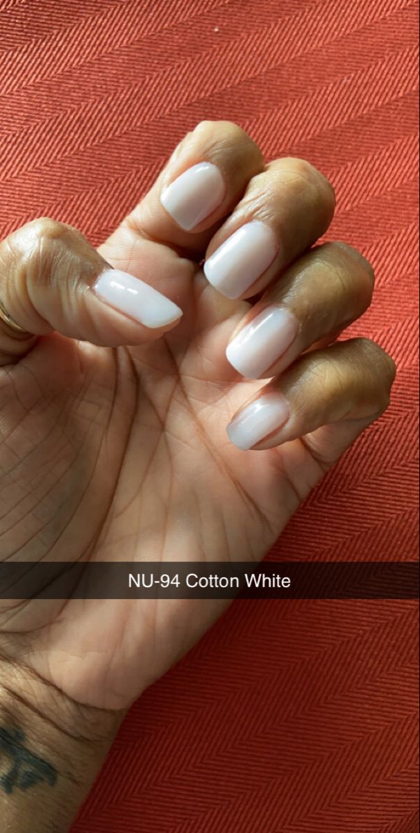 Cotton White Nail Dip, Nugenesis Cotton White, Nugenesis Nails Colors, Nugenesis Neutral Colors, Dip Nails Nugenesis, Nu Genesis Dip Powder Fall Colors, Nu Genesis Dip Powder Colors, Nugenesis Dipping Powder Colors, Sns Dipping Powder Nails