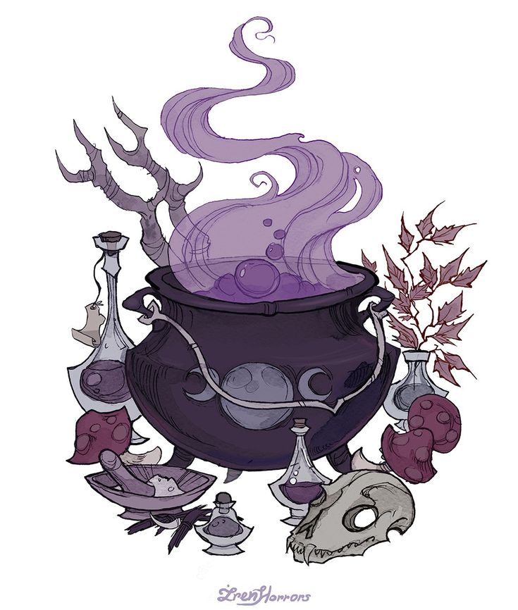 a pot filled with lots of different items