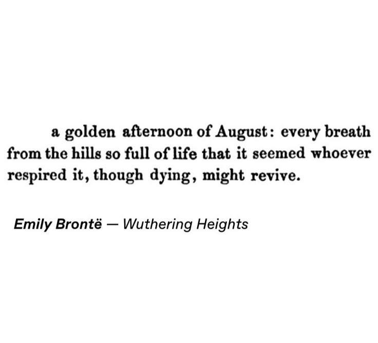 an image of a quote from the author, emily bronts - wuthering heights