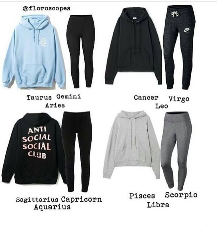 an image of women's clothing that includes hoodies, sweatshirts and pants