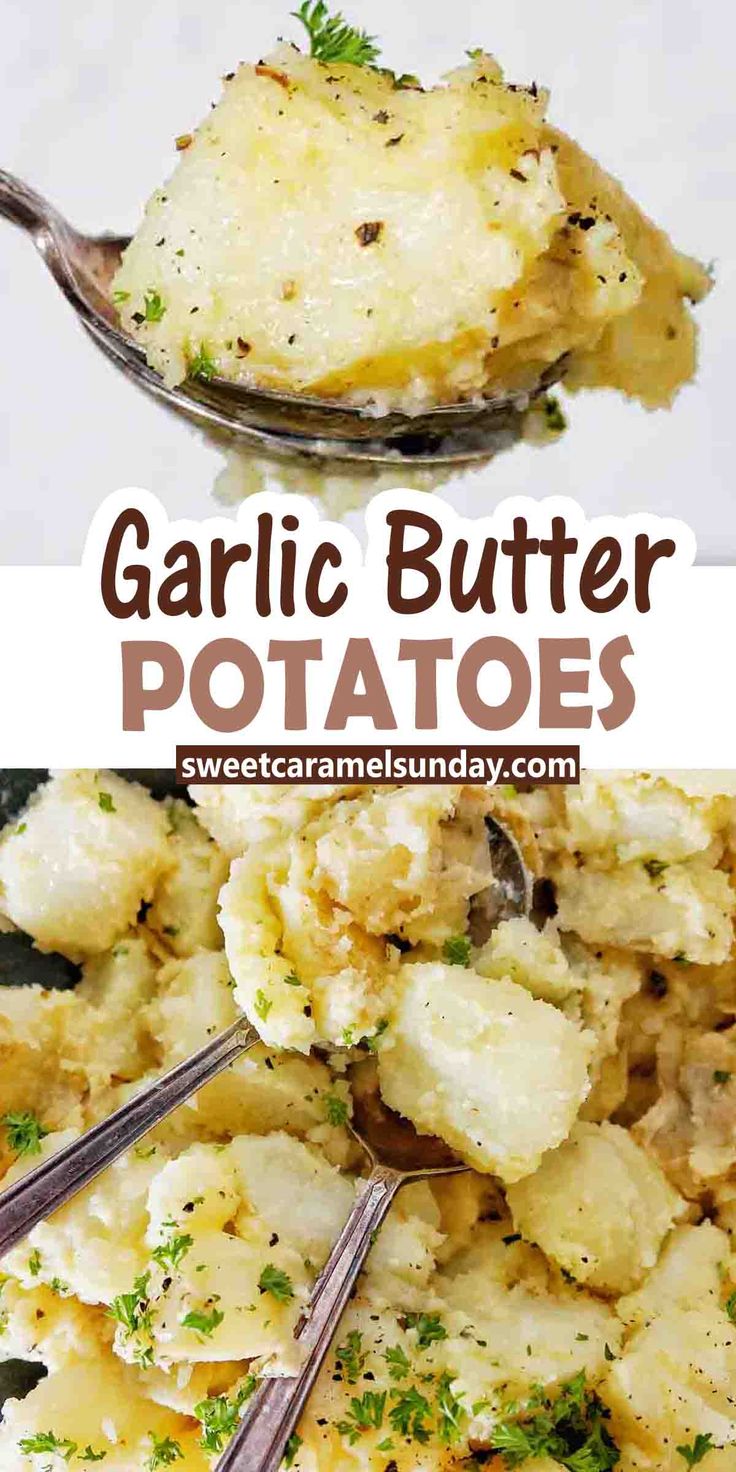 this garlic butter potato casserole is the perfect side dish for any meal