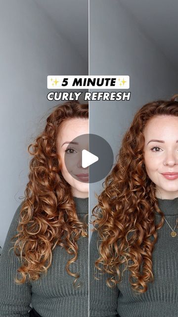 Curly Hair Day 2 Hairstyles, Refresh Day 2 Curls, Revive Curls Next Day, Day 3 Curly Hair Refresh, Next Day Curly Hair Refresh, Curly Refresh Routine, Refresh Curly Hair Next Day, Refreshing Curls Next Day, How To Refresh Curls