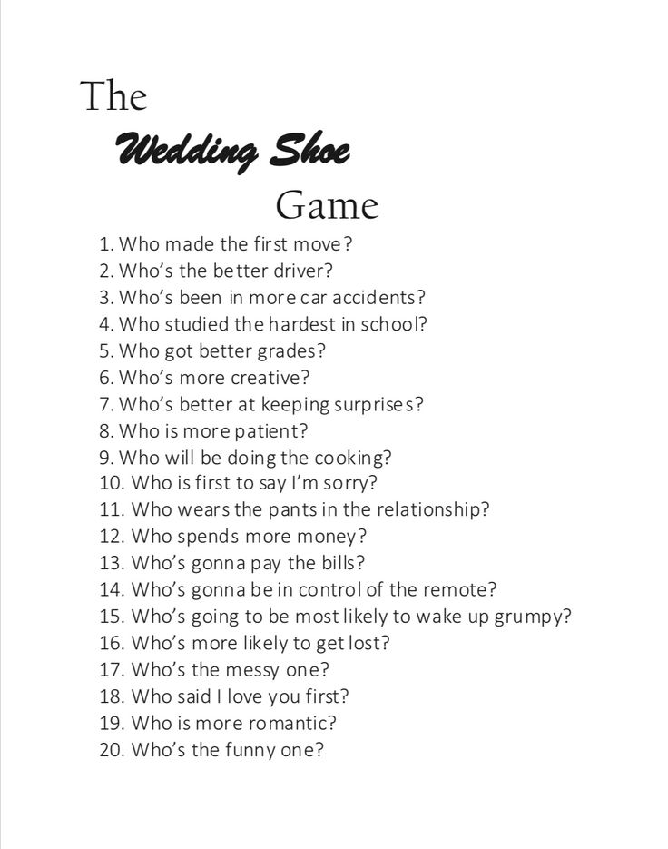 the wedding game is shown in black and white