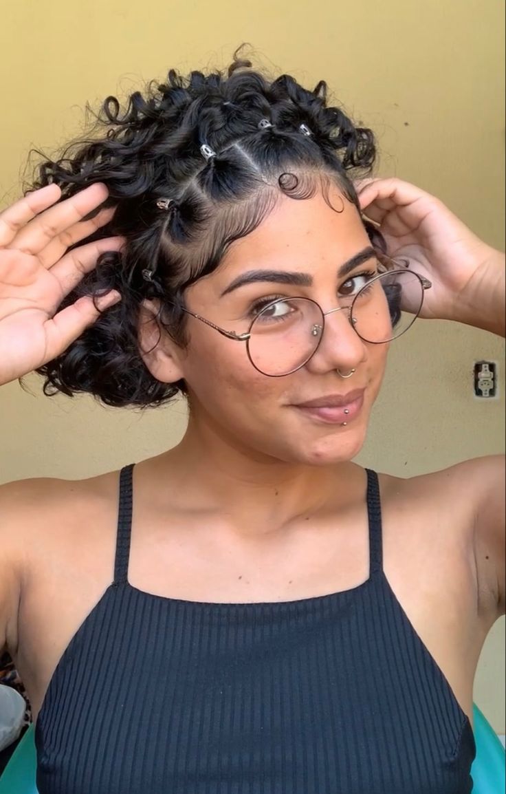 Rubber Band Hairstyle, Long Hairstyle Ideas, Rubber Band Hairstyles, Natural Curly Hair Cuts, Curly Hair Videos, Quick Natural Hair Styles, Curly Hair Photos, Long Hairstyle, Curly Hair Styles Easy