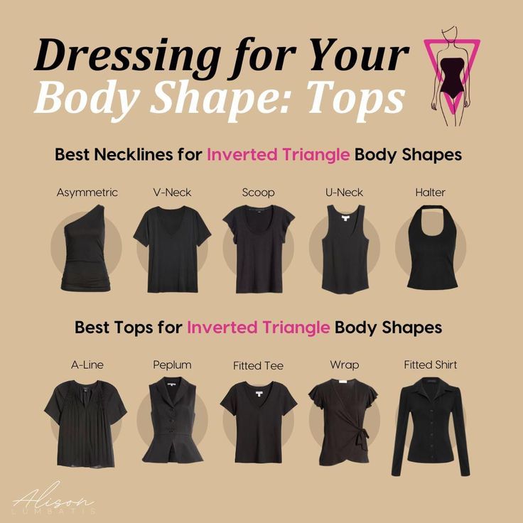 Inverted Triangle Bottoms, Best Tops For Inverted Triangle Shape, Dressing For Your Body Shape, Outfits For Inverted Triangle Shaped Women, Tops For Inverted Triangle Shape, Maxi Skirt Ideas, Inverted Triangle Body Shape Fashion, Triangle Outfits, Inverted Triangle Body Shape Outfits