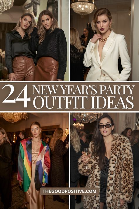 Embrace the season in style with Festive Fashion! 🎅✨ I’ve selected the must-have Christmas party outfits for 2024 that are sure to impress. From shimmering gowns to cosy yet chic ensembles, these looks are designed to keep you comfortable and stylish all night long. #ChristmasOutfits #HolidayFashion #FestiveAttire #WinterStyle #XmasLooks #PartyOutfits #CuteChristmas #DressUpSeason #SparkleAndShine #MerryAndBright #FestiveFashion #HolidayWardrobe #ChristmasParty #SeasonalStyle #FestiveDressing Nye New York Outfit, New Year Party Outfits Women, New Years Eve Outfits With Jeans, New Orleans New Years Eve Outfit, Fancy Winter Outfits Dinner, Chic Nye Outfit, 90s New Years Eve Outfit, Winter Party Outfit Night Cold, Casual Nye Outfit