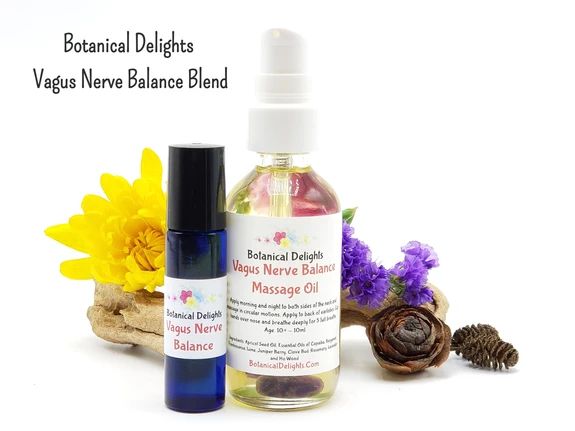 The Vagus Nerve & Anxiety Link with Essential Oils Essential Oils For Vagus Nerve, Vagus Nerve Healing Essential Oils, Healing Flowers, Gut Problems, Heart Lungs, The Vagus Nerve, Relaxation Response, Healing Essential Oils, Apricot Seeds