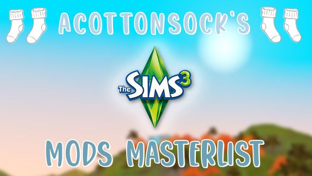 ACottonSock's Sims 3 Mods Masterlist Sims 3 Custom Worlds, Sims 3 Houses Ideas, Sims 3 Sims Download, Sims 3 Cc, Black Lagoon Anime, Sims 3 Cc Finds, Sims 3 Mods, The Sims 3, Cc Finds