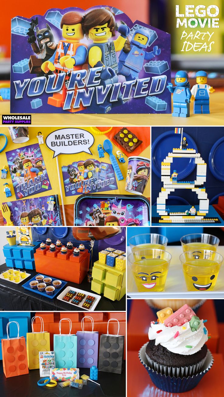 lego movie birthday party ideas and printables