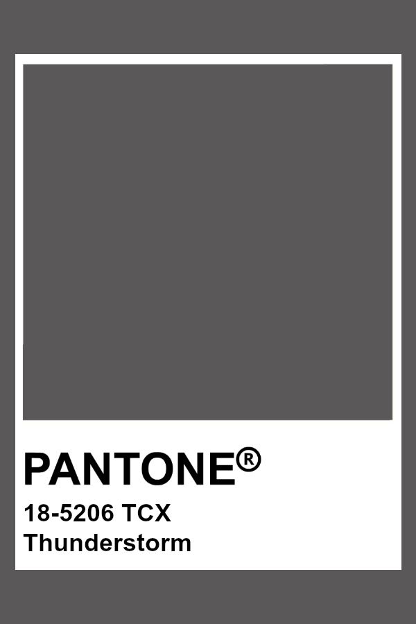 pantone's gray and white color scheme for the electric glass window, with text reading