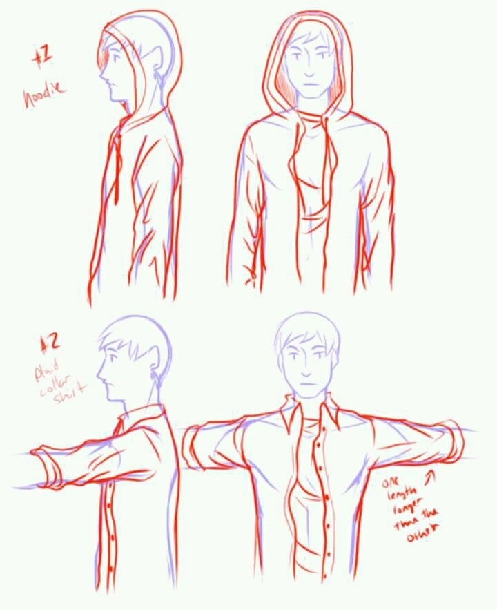 how to draw people in different poses