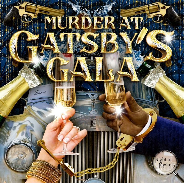 Night of Mystery | Downloadable Murder Mystery Party Gatsby Gala, Mystery Party Game, Mystery Dinner Party, Mystery Parties, Teen Halloween, Mystery Dinner, Gender Party, Mystery Party, Halloween Decorating