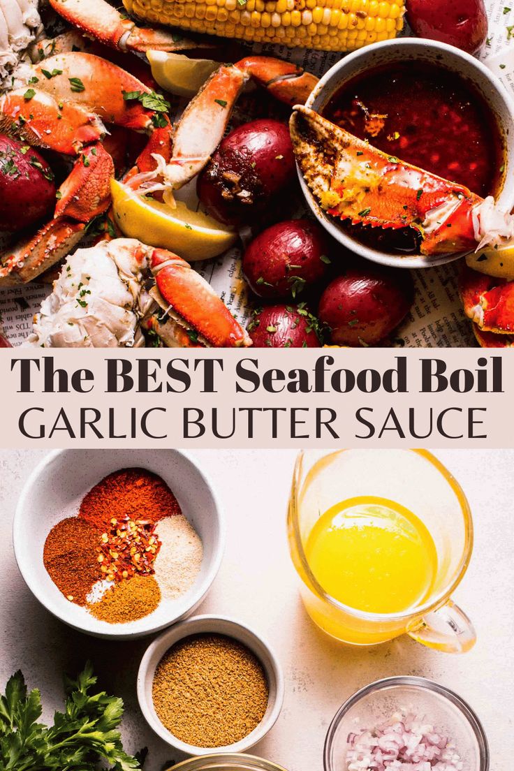 the best seafood boil garlic butter sauce