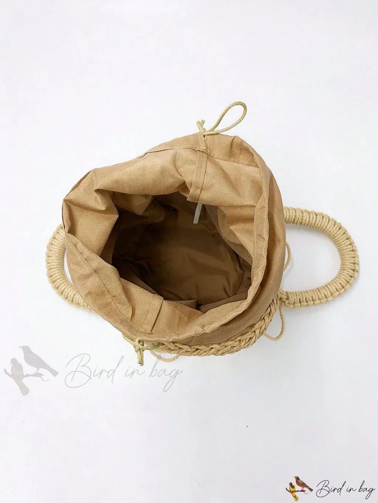 Bird in Bag - Womens Bohemian Summer Beach Handbag Bohemian Summer, Bird In Bag, Color Khaki, Bag Straps, Summer Beach, Bucket Bag, Handbags, Pattern