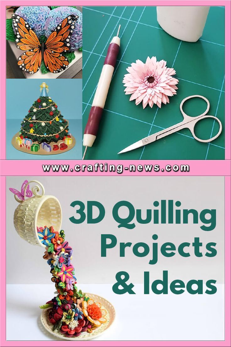 3D Quilling Projects and Ideas Basic Quilling, Free Quilling Patterns, 3d Paper Quilling, Quilling Patterns Tutorials, Mini Pictures, Quill Art, Quilling For Beginners, Diy Quilling Crafts, Quilling Animals