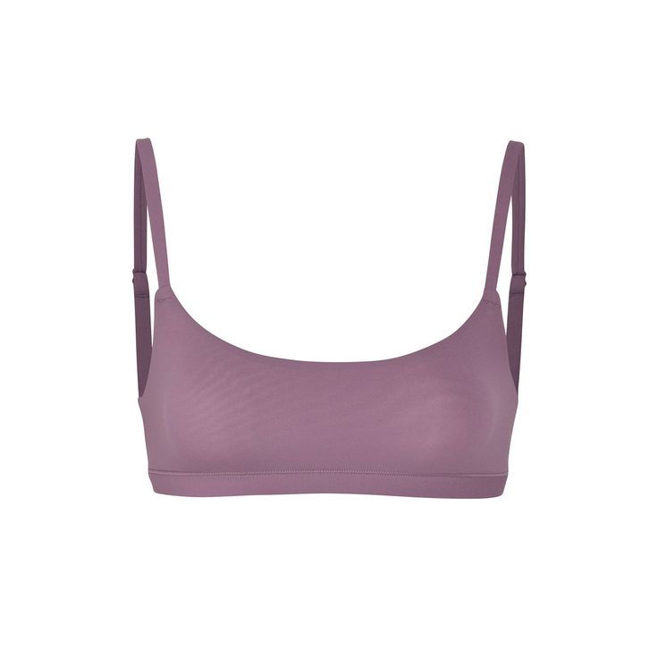 Fits Everybody Scoop Neck Bra | Plum — Made to lift and enhance your bust while remaining light and soft against your skin, this Scoop Neck Bra provides support, coverage, and lasting comfort. No cut design prevents digging and gives a smooth, seamless look under clothing. Fibro Warrior, Bra Cup Sizes, Heritage Backpack, Visor Hats, Across Body Bag, Green Glitter, Airport Style, Bra Cups, Online Clothing Stores