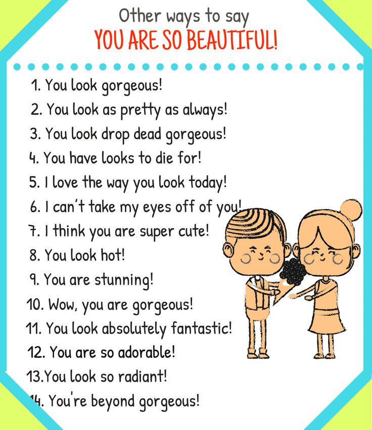 25+ Different Ways to Say "You Are Beautiful!" 1 Expressions In English, You Are So Beautiful, Bahasa Jepun, Other Ways To Say, English Learning Spoken, Conversational English, English Vocab, English Verbs, Interesting English Words