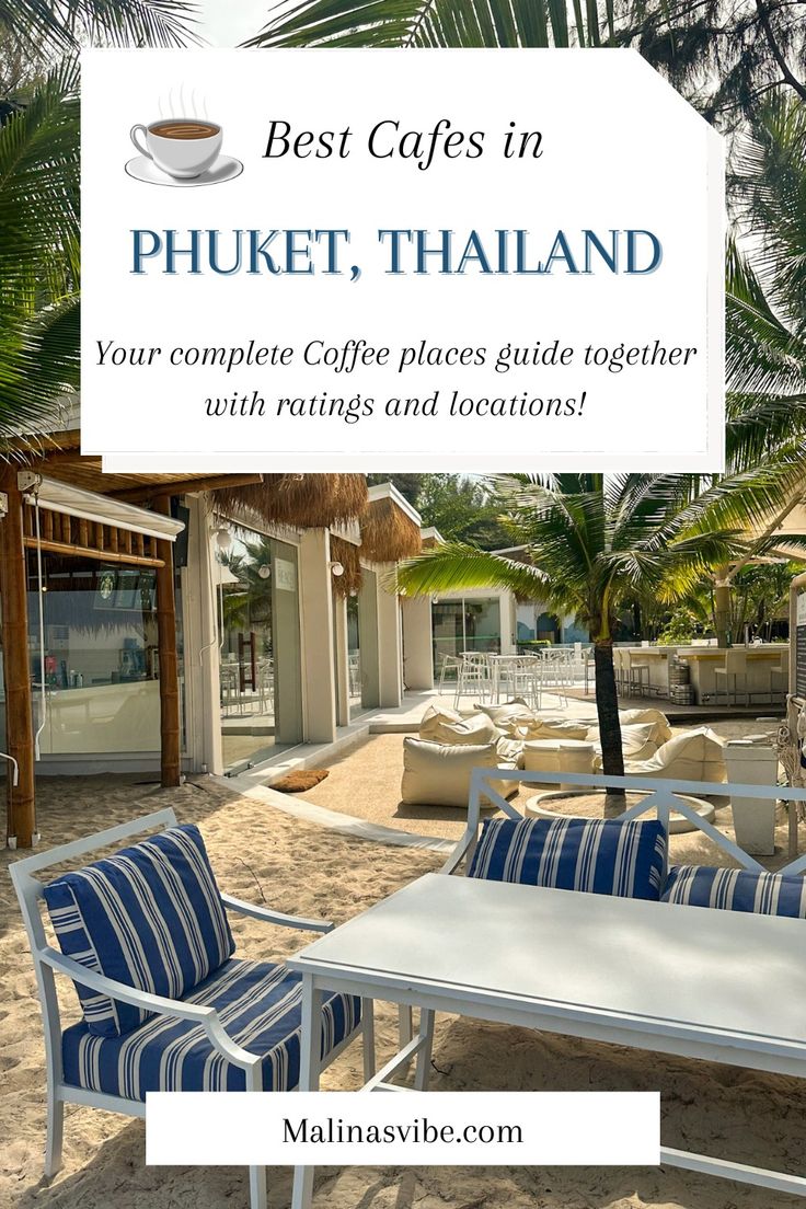 Cafes in Phuket and instagrammable locations in Phuket Phuket Cafe, Thailand Cafe Aesthetic, Best Restaurants In Phuket, Thailand Coffee Shop, Phuket Activities, Phuket Travel Guide, Phuket Shopping, Thai Coffee, Vintage Coffee Shops