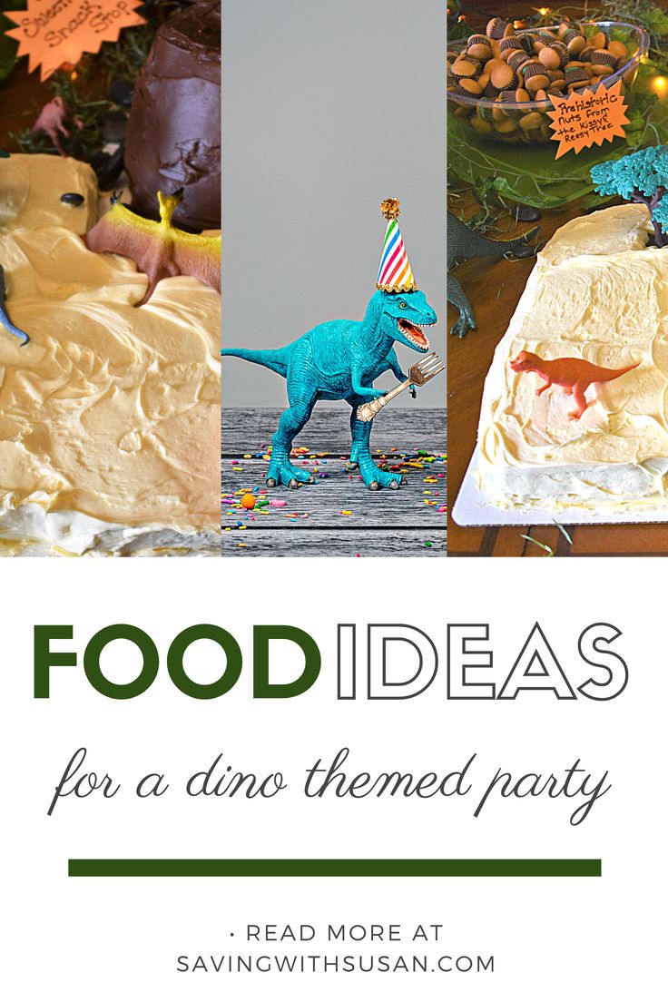 food ideas for a dino themed party