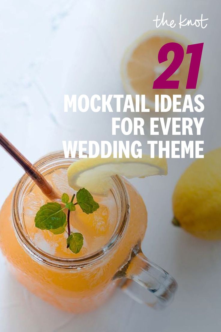 the best cocktails for every wedding theme