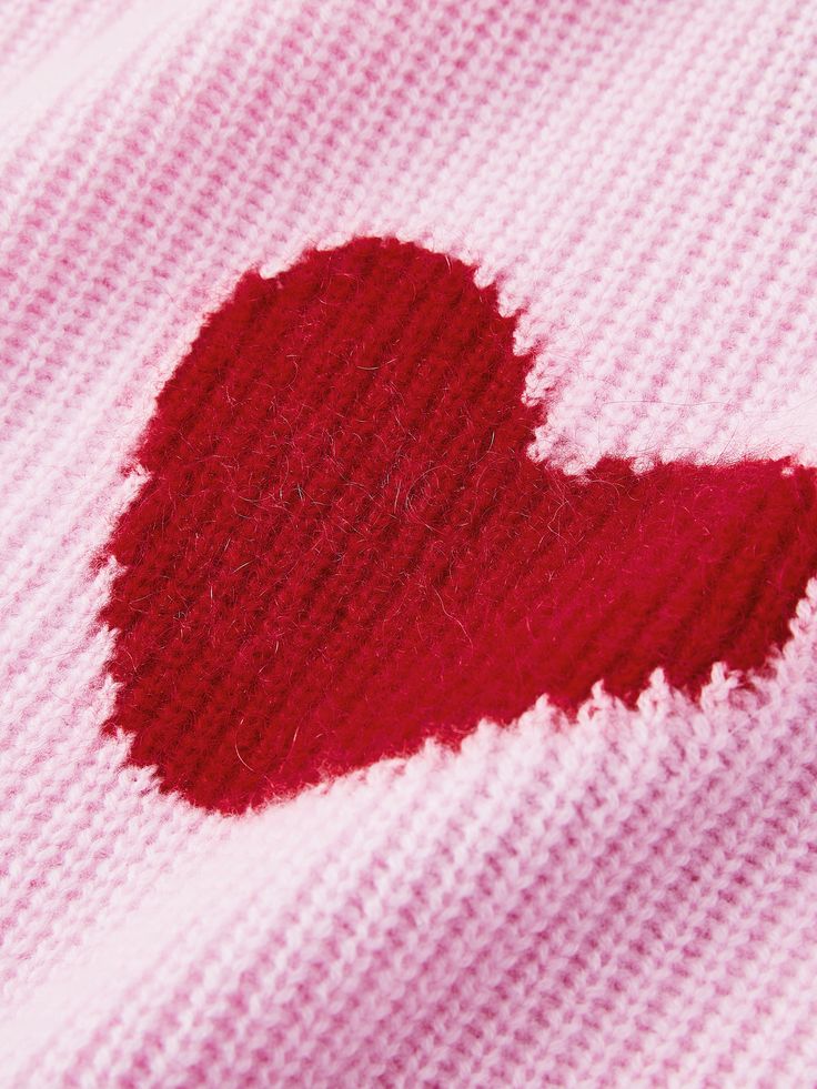 Details: Dreamy sweet pink coloured heart jumper Scattered irregular love heart pattern, red and pink clashing colours Loose oversize fit Materials & Care: Body pink parts: Cashmere 100%Main body red parts: Nylon 36.5%, Mohair 29.4%, Lambswool 26.7%, Spandex 7.4% Non-washable, gentle dry cleaning Do not bleach Size & Fit: Model is 5'7", Bust 32, Waist 24, Hips 35, wearing a size S Item #: JM4KT03 Pink Heart Print Sweater For Valentine's Day, Pink Heart-shaped Valentine's Day Sweater, Casual Pink Heart-shaped Sweater, Trendy Red Heart Sweater, Trendy Heart-shaped Valentine's Day Sweater, Red Heart Print Sweater For Valentine's Day, Casual Pink Valentine's Day Sweater, Pink Heart Print Crew Neck Sweater, Red Heart-shaped Valentine's Day Sweater