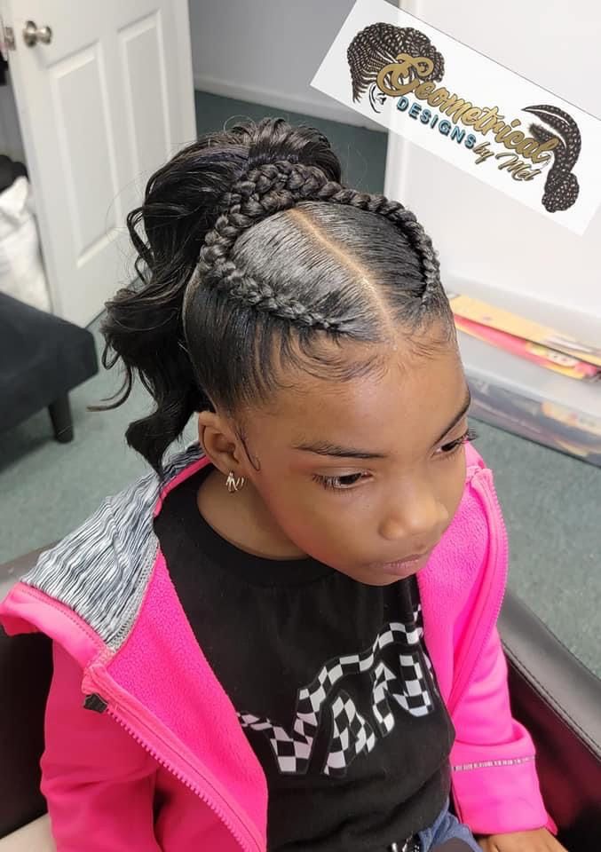 Pageant Hairstyles, Cheer Hairstyles, Feed In Braids Ponytail, Toddler Braided Hairstyles, Eva Hair, Kylie Hair, Pageant Hair, Braided Hairdo