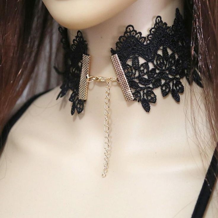 Romantic and practical, this lovely lace choker statement necklace is super comfortable to wear and super affordable. Features an adjustable clasp closure. Lead and Nickel Free. Adjustable Black Choker For Party, Black Adjustable Choker For Party, Adjustable Lace Choker For Party, Black Lace Party Jewelry, Elegant Black Choker With Adjustable Length, Adjustable Lace Necklaces For Party, Adjustable Lace Jewelry For Parties, Adjustable Black Choker, Lace Choker Necklace For Party