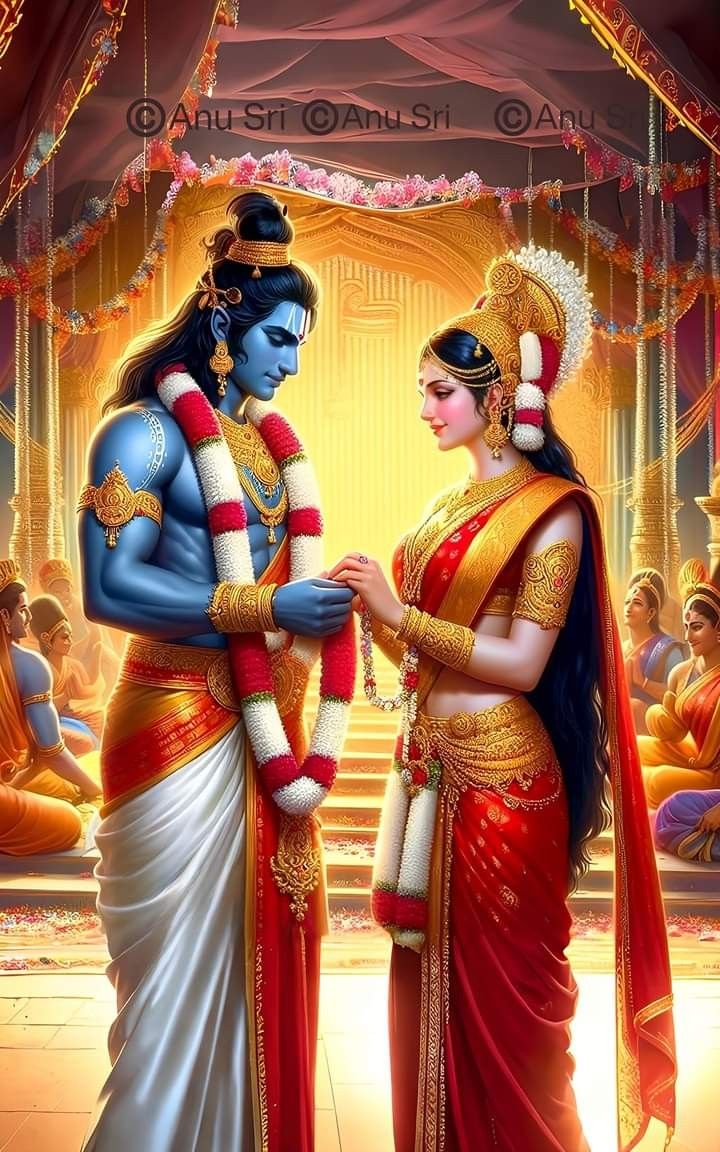 Lord Rama Marriage Images, Ram Sita Marriage Image, Sita Ram Kalyanam Images, Ram Sita Wedding, Sia Ram, Ram Sita Image, Ram Sita Photo, Vrindavan Photography Pictures, Marriage Images