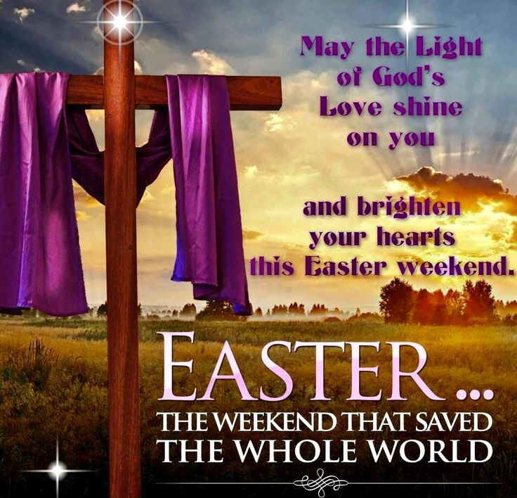 a cross with purple curtains hanging from it and the words easter written in front of it