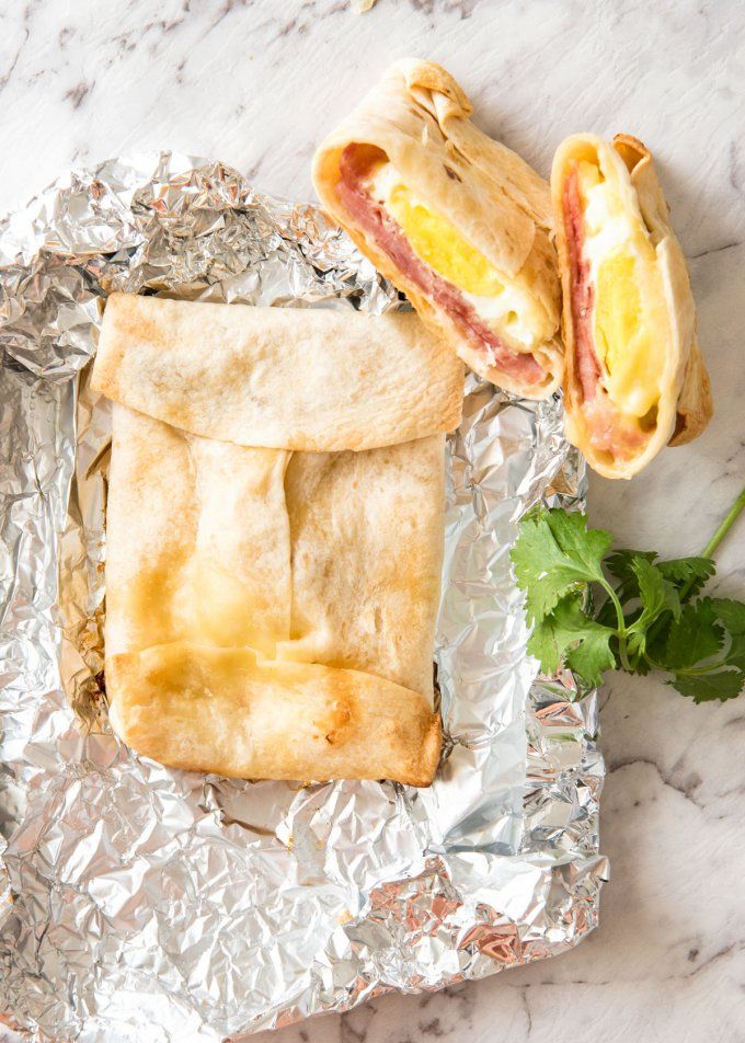 an image of a sandwich on tin foil