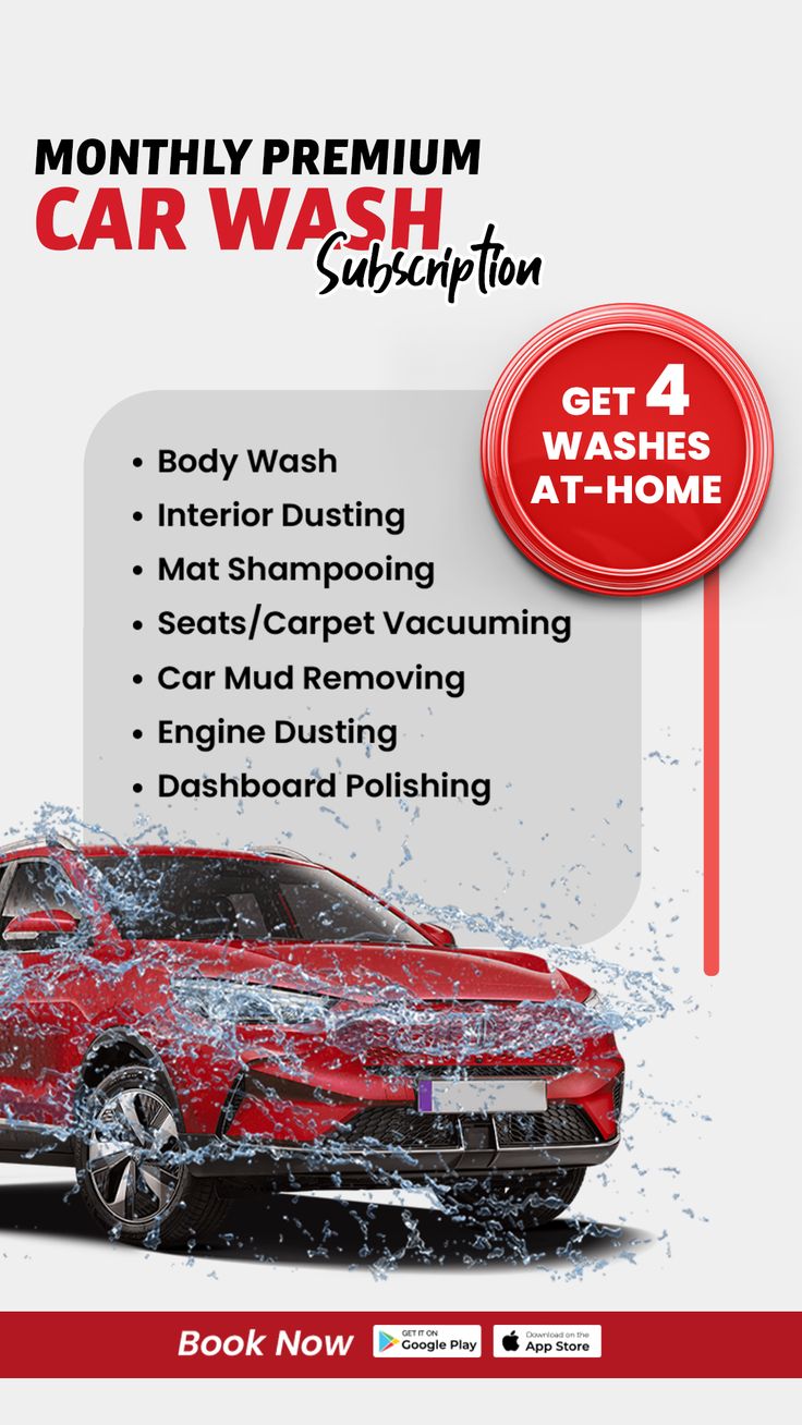 Monthly Premium Car Wash Subscription | Mahir Company Car Wash Posters Ideas, Car Wash Design, Car Wash Posters, Car Wash Business, Posters Ideas, Car Wash Services, Posters Design, Car Washing, Auto Detailing