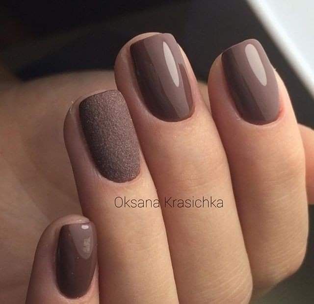 November Nails Acrylic, Brown Manicure, Nails November, Brown Nail, Milky Nails, Nails Pretty, Nagellack Trends, November Nails, 30 November