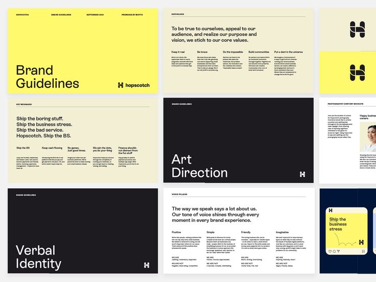 the brand guidelines for art direction