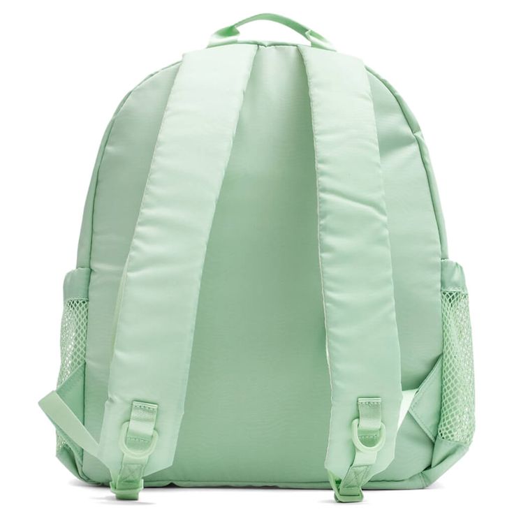 The second Puma x Palomo collaboration introduces the Backpack. Featuring a two-way zipper at the main compartment, the backpack incorporates elastic mesh slip-on side pockets. Slip-on pockets paired with front bungee closures make a statement. An interior laptop compartment and interior zip pocket offer a functional touch. A detachable zip accessory is placed, while the Puma x Palomo silicon badge at the front and adjustable padded shoulder straps treated with daisy chain loops and D-ring hardw Nylon Backpack With Pockets For Back To School, Back To School Nylon Backpack With Pockets, Green Nylon Backpack With Pockets, Nylon Backpack With Mesh Pockets, Sporty Backpack With Functional Pockets For Back To School, Sporty School Backpack With Functional Pockets, Sports Nylon Softback Backpack, Sporty Nylon Backpack With Pockets, Sporty Nylon Softback Backpack