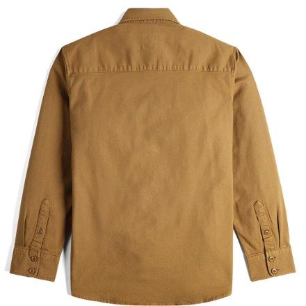 With its relaxed  oversize fit  the men's Topo Designs Dirt Overshirt jacket is built for layering  making it perfect for everything from errands around town to crisp fall hikes and evenings at camp. Fall Hikes, Topo Designs, Fall Hiking, Dark Khaki, Rei Co-op, Lining Fabric, Types Of Shirts, Oversized Fits, Cotton Spandex