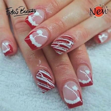 " Click here to view more Fofosbeauty Press On Nails at lower price! Fofosbeauty--Festive Nail Art to Wear This Christmas! Press on nails 24 Pieces set 12 different sizes. Acrylic nails art accessories design 24 pcs set full nail design fake nail tips with free nail glue sticker sheet and mini nail file. These tools can help you wear fake nails better, and the operation is easy and convenient for everyone. Get into the holiday spirit with our exclusive Christmas-themed nail wraps! Perfect for ad Witch Pattern, Fake Nail Tips, Candy Cane Nails, Festive Nail Art, Coffin Press On Nails, Snowflake Nails, Nail Forms, Fake Nail, Festival Nails