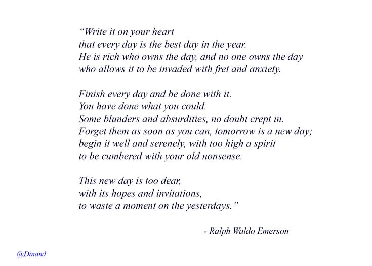 a poem written in blue ink on white paper with words below it that read, write or your heart what every day is the best day