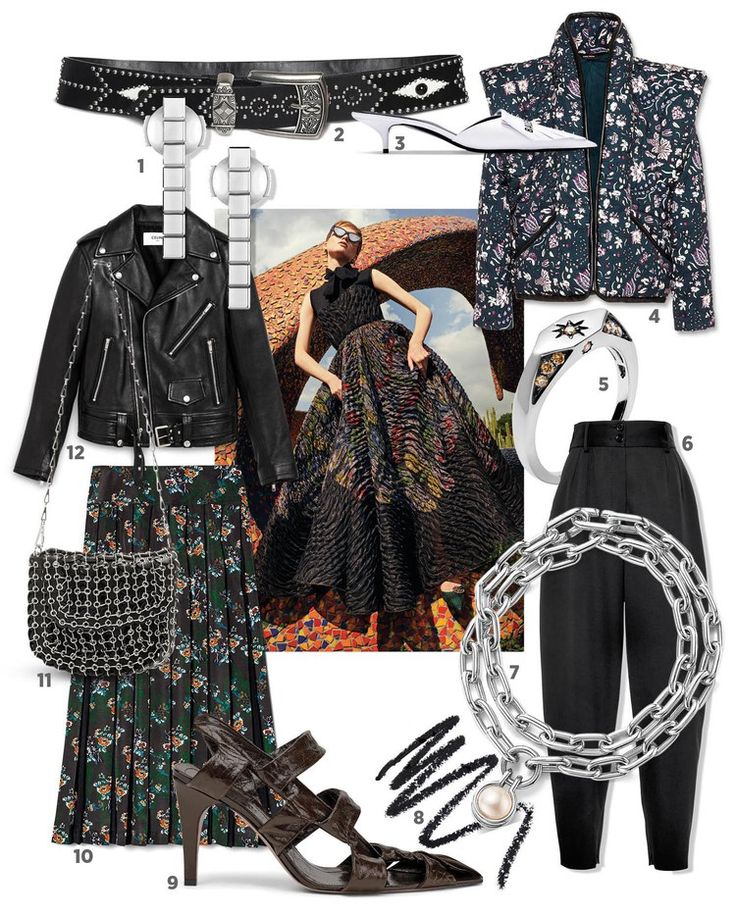 Dark Romance Moody Florals To Break Ground In Moody Florals, Neo Victorian, Harper’s Bazaar, Harpers Bazaar, Silver Accents, Victorian Style, Victorian Fashion, Black Pants, Romance